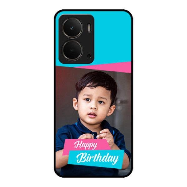 Realme P3 5G Custom Glass Phone Case - Image Holder With 2 Color Design