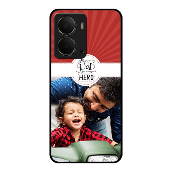 Realme P3 5G Custom Glass Phone Case - My Dad Hero Design