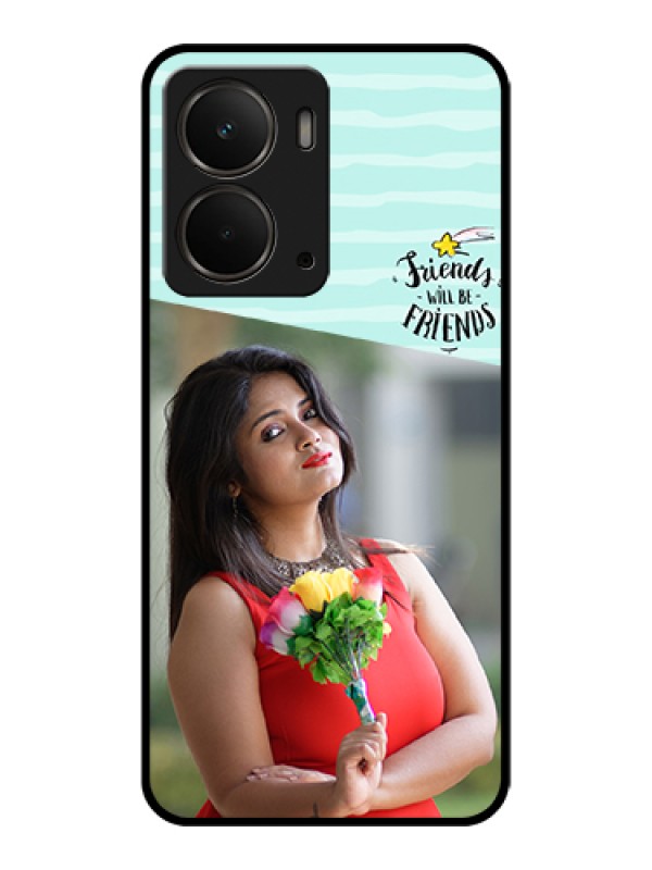 Custom Realme P3 5G Custom Glass Phone Case - Friends Picture Icon Design