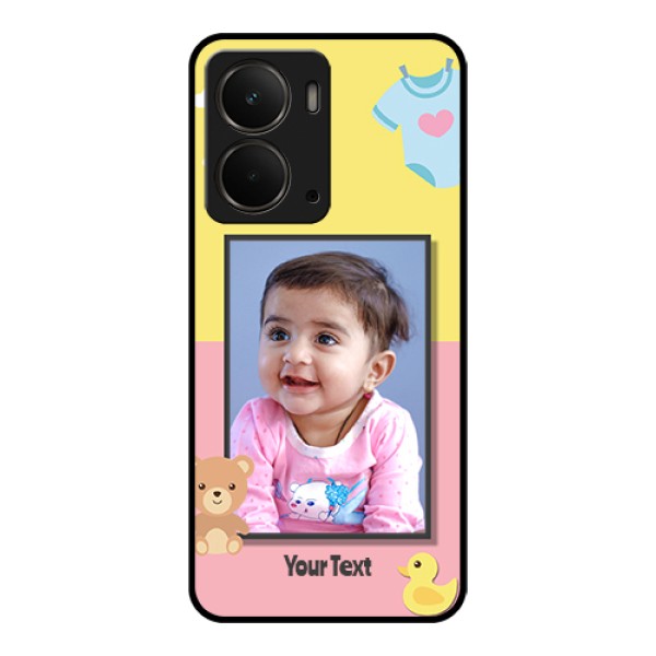 Realme P3 5G Custom Glass Phone Case - Kids 2 Color Design