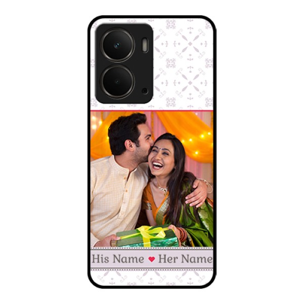 Realme P3 5G Custom Glass Phone Case - With Photo And Ethnic Design Realme P3 5G Custom Glass Phone Case - With Photo And Ethnic Design