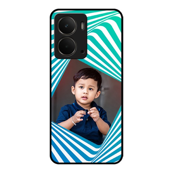 Realme P3 5G Custom Glass Phone Case - Abstract Spiral Design Realme P3 5G Custom Glass Phone Case - Abstract Spiral Design