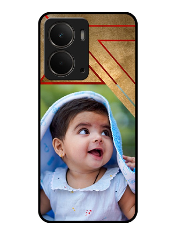 Custom Realme P3 5G Custom Glass Phone Case - Gradient Abstract Texture Design