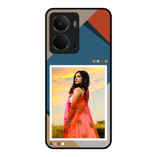 Realme P3 5G Custom Glass Phone Case - Retro Color Pallet Design Realme P3 5G Custom Glass Phone Case - Retro Color Pallet Design
