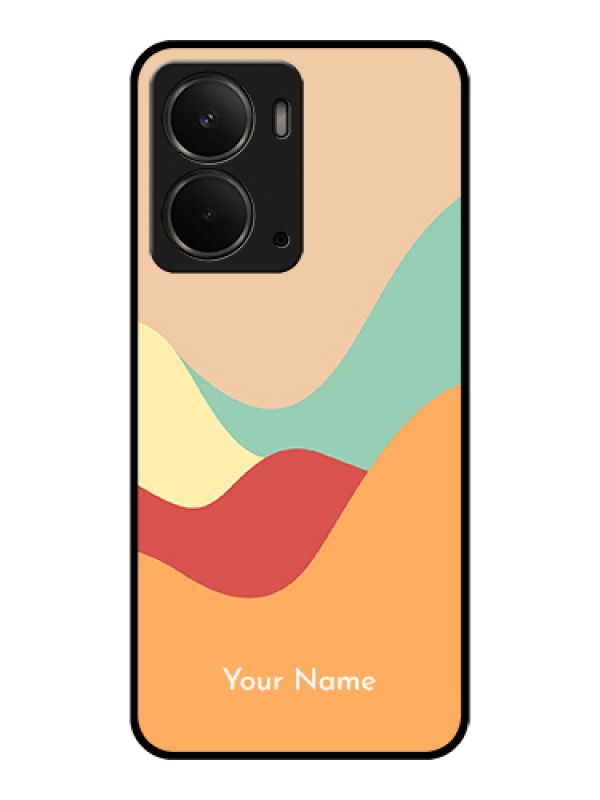 Custom Realme P3 5G Custom Glass Phone Case - Ocean Waves Multi - Colour Design