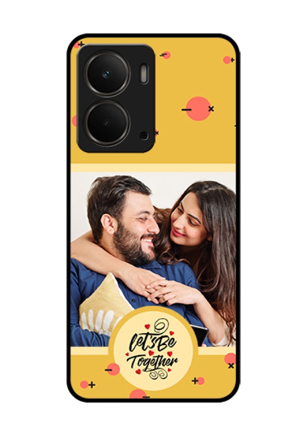 Realme P3 5G Custom Glass Phone Case - Lets Be Together Design
