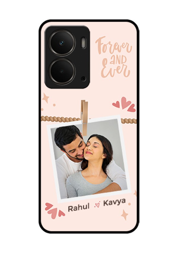 Realme P3 5G Custom Glass Phone Case - Forever And Ever Love Design