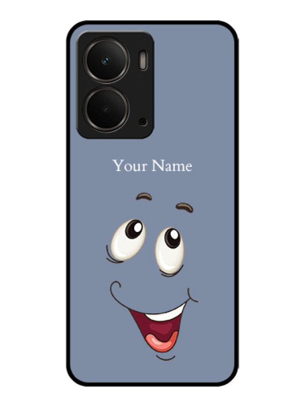 Custom Realme P3 5G Custom Glass Phone Case - Laughing Cartoon Face Design