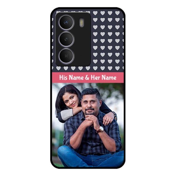 Realme P3 Lite 5G Custom Glass Phone Case - Love Symbols Design