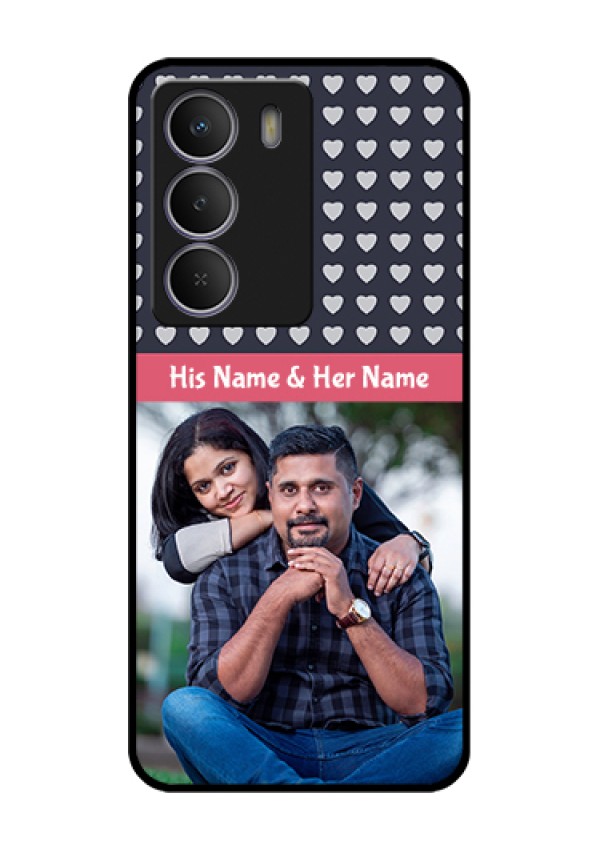 Realme P3 Lite 5G Custom Glass Phone Case - Love Symbols Design
