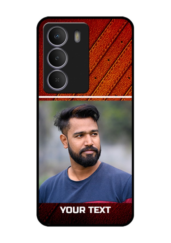 Realme P3 Lite 5G Custom Glass Phone Case - Leather Phone Case Design