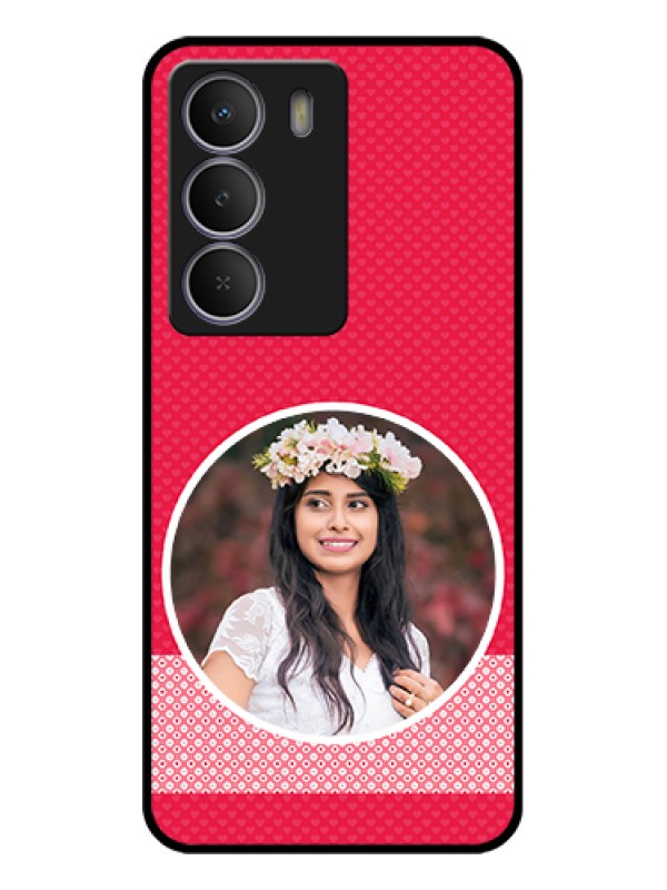 Custom Realme P3 Lite 5G Custom Glass Phone Case - Pink Color Pattern Design