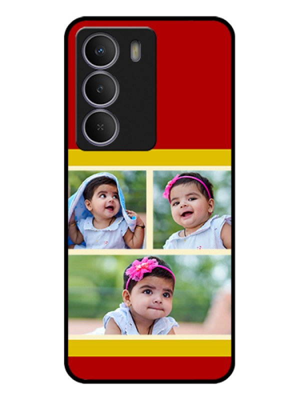 Custom Realme P3 Lite 5G Custom Glass Phone Case - Multiple Pic Upload Design