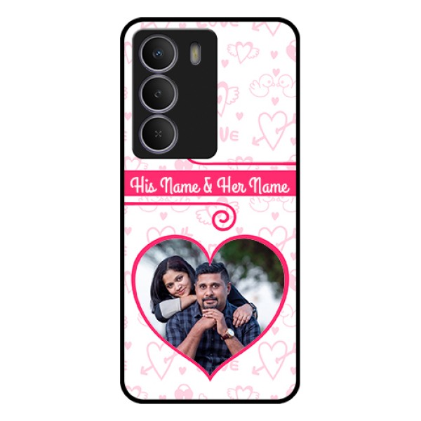 Realme P3 Lite 5G Custom Glass Phone Case - Heart Shape Love Design Realme P3 Lite 5G Custom Glass Phone Case - Heart Shape Love Design