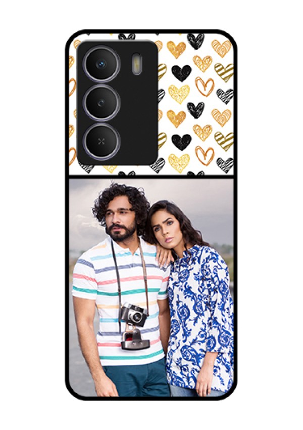 Realme P3 Lite 5G Custom Glass Phone Case - Love Symbol Design