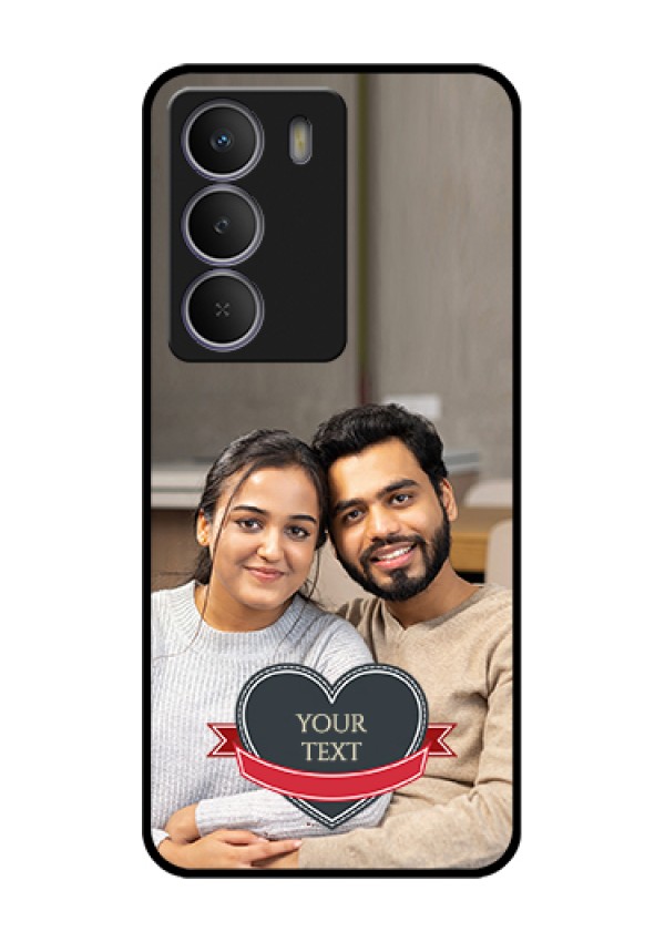 Realme P3 Lite 5G Custom Glass Phone Case - Just Married Couple Design