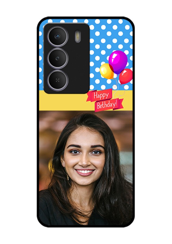 Realme P3 Lite 5G Custom Glass Phone Case - Happy Birthday Design