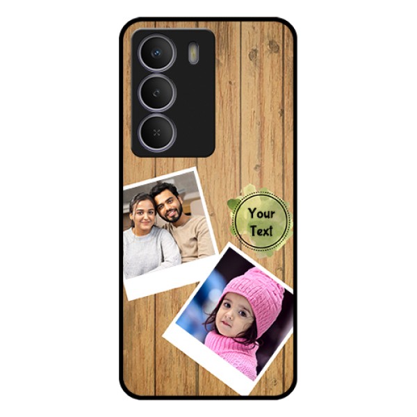 Realme P3 Lite 5G Custom Glass Phone Case - Wooden Texture Design