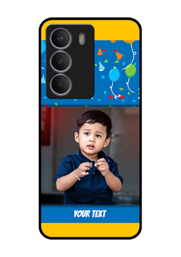 Realme P3 Lite 5G Custom Glass Phone Case - Birthday Wishes Design