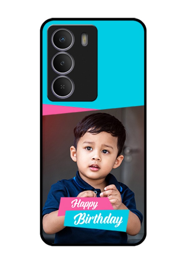 Realme P3 Lite 5G Custom Glass Phone Case - Image Holder With 2 Color Design