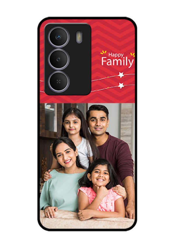 Realme P3 Lite 5G Custom Glass Phone Case - Happy Family Design