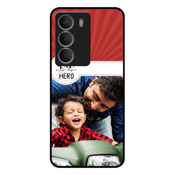Realme P3 Lite 5G Custom Glass Phone Case - My Dad Hero Design