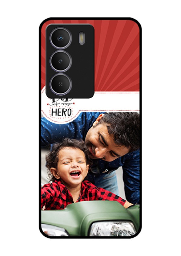 Realme P3 Lite 5G Custom Glass Phone Case - My Dad Hero Design