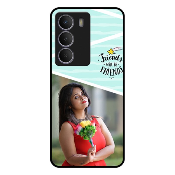Realme P3 Lite 5G Custom Glass Phone Case - Friends Picture Icon Design Realme P3 Lite 5G Custom Glass Phone Case - Friends Picture Icon Design