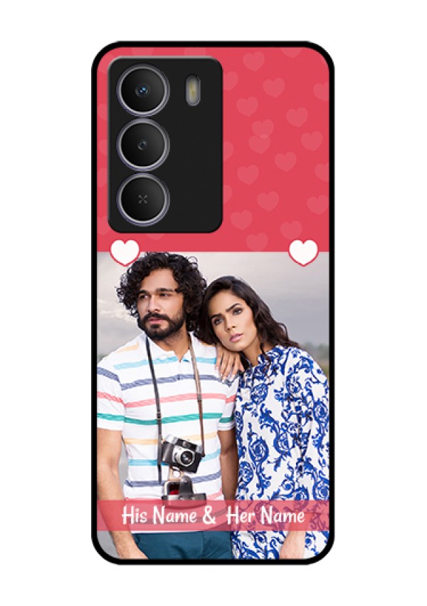 Realme P3 Lite 5G Custom Glass Phone Case - Simple Love Design