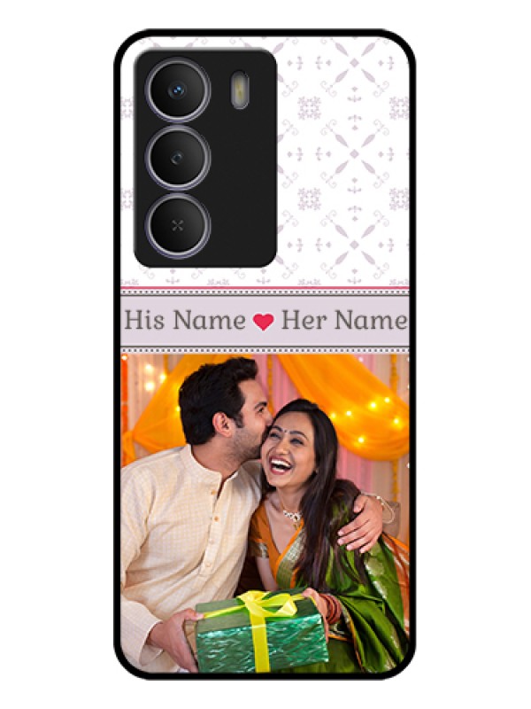 Custom Realme P3 Lite 5G Custom Glass Phone Case - With Photo And Ethnic Design