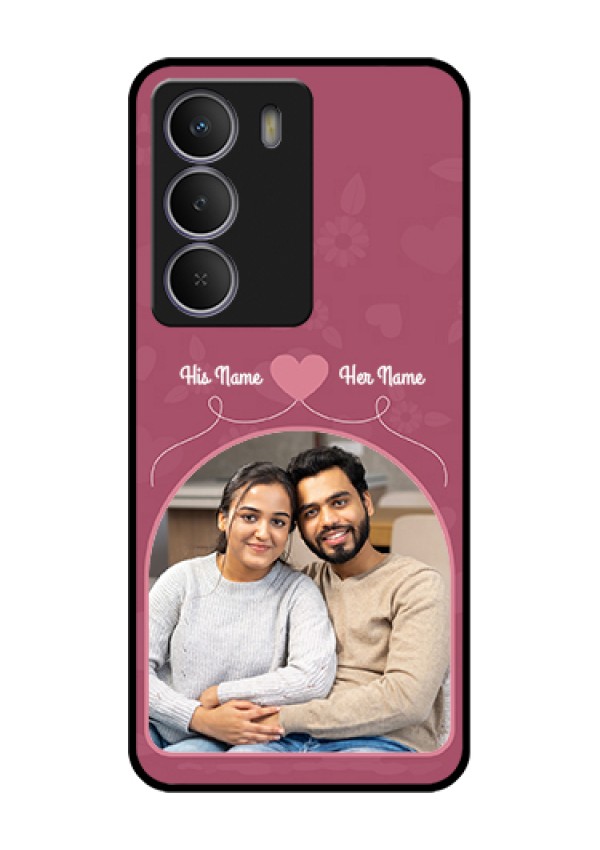 Realme P3 Lite 5G Custom Glass Phone Case - Love Floral Design