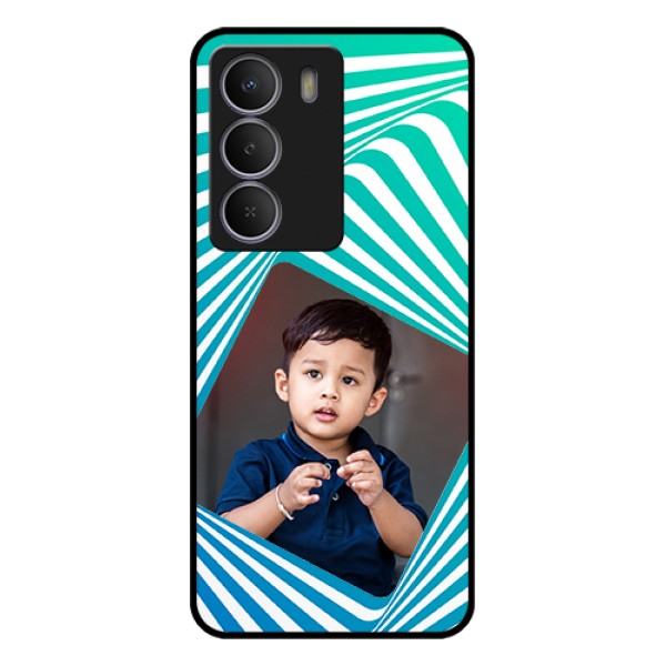 Realme P3 Lite 5G Custom Glass Phone Case - Abstract Spiral Design Realme P3 Lite 5G Custom Glass Phone Case - Abstract Spiral Design
