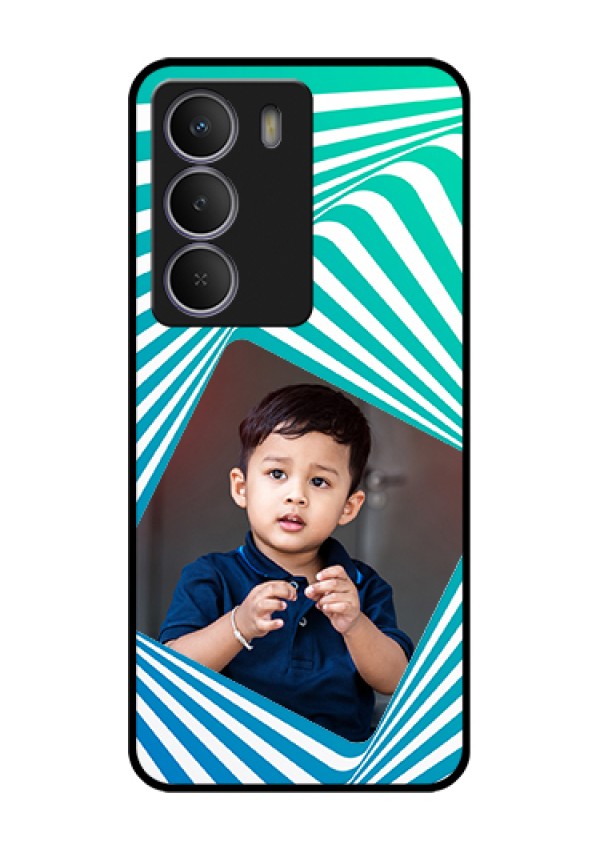 Realme P3 Lite 5G Custom Glass Phone Case - Abstract Spiral Design
