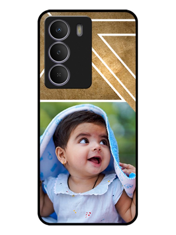 Custom Realme P3 Lite 5G Custom Glass Phone Case - Gradient Abstract Texture Design