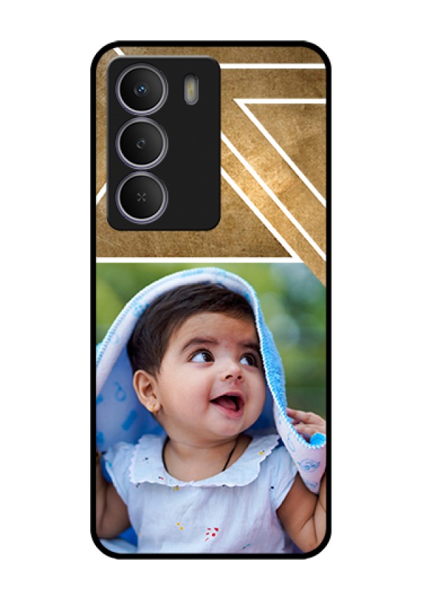 Realme P3 Lite 5G Custom Glass Phone Case - Gradient Abstract Texture Design