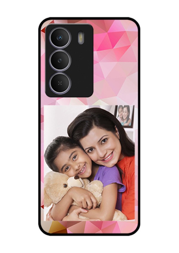 Realme P3 Lite 5G Custom Glass Phone Case - Abstract Triangle Design