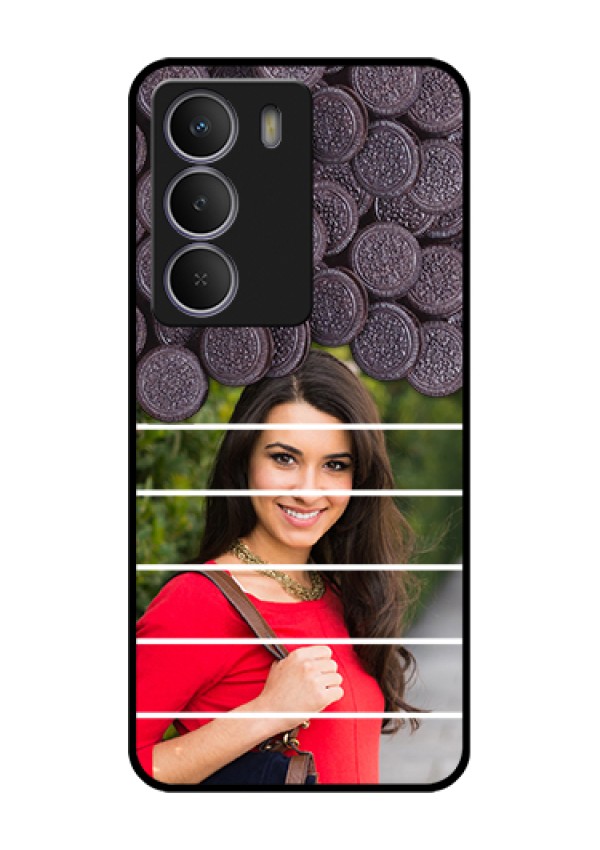 Realme P3 Lite 5G Custom Glass Phone Case - With Oreo Biscuit Design