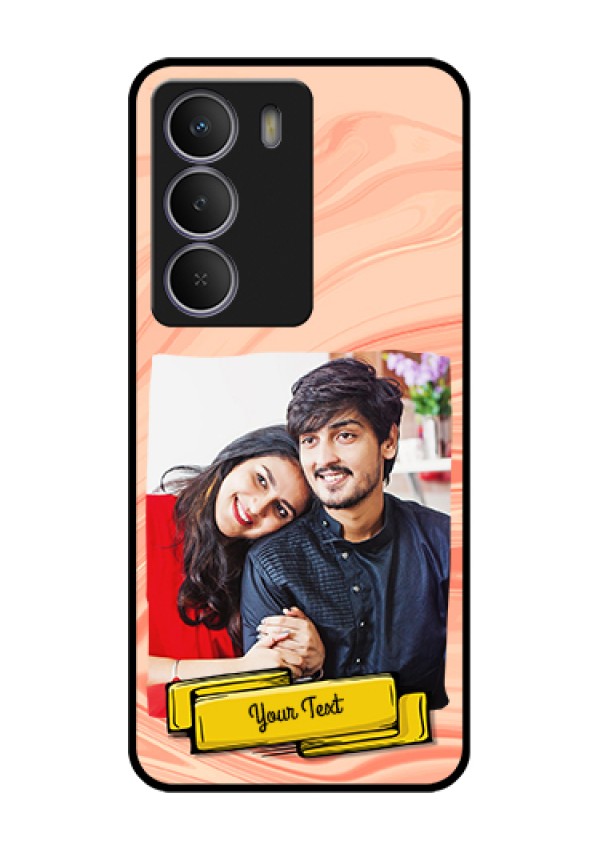 Realme P3 Lite 5G Custom Glass Phone Case - Marble Texture Design