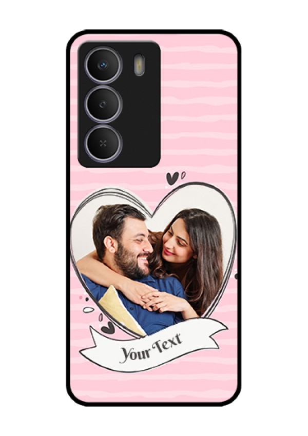 Realme P3 Lite 5G Custom Glass Phone Case - Vintage Heart Design