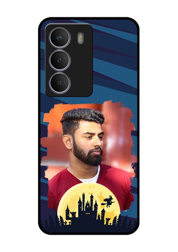 Realme P3 Lite 5G Custom Glass Phone Case - Halloween Witch Design