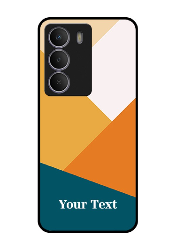 Realme P3 Lite 5G Custom Glass Phone Case - Stacked Multi - Colour Design