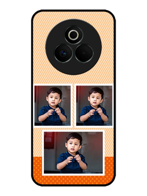 Custom Realme P3 Pro 5G Custom Glass Phone Case - Bulk Photos Upload Design