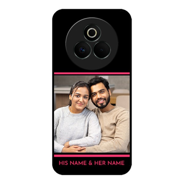 Realme P3 Pro 5G Custom Glass Phone Case - With Add Text Design