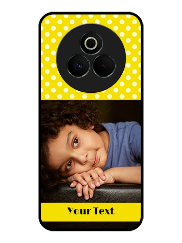 Custom Realme P3 Pro 5G Custom Glass Phone Case - Bright Yellow Case Design