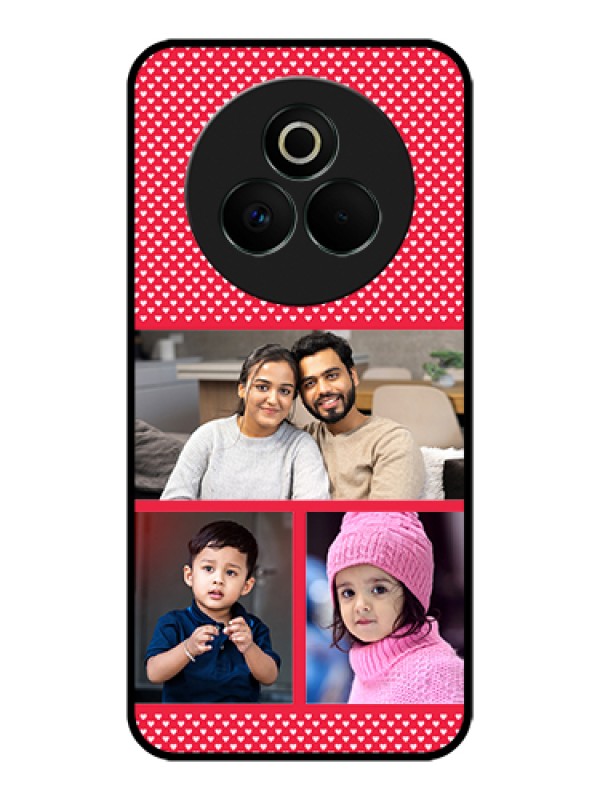 Custom Realme P3 Pro 5G Custom Glass Phone Case - Bulk Photo Upload Design