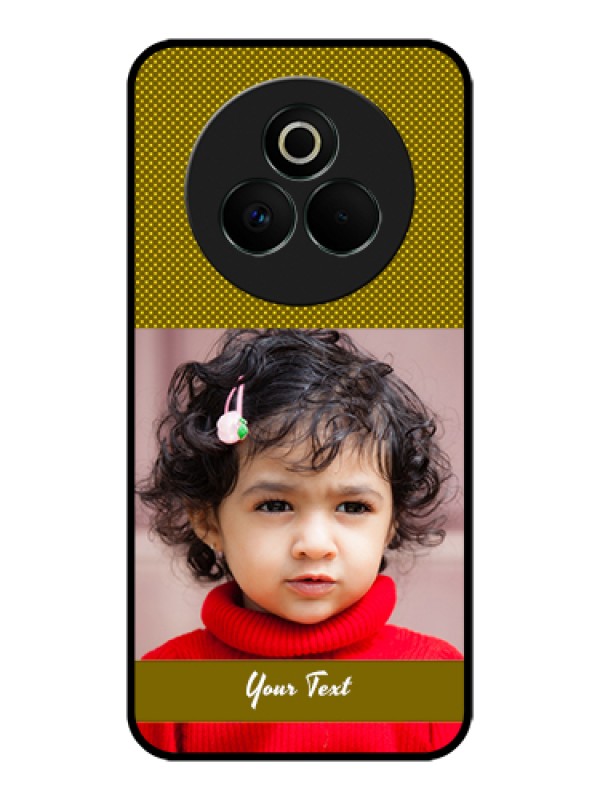 Custom Realme P3 Pro 5G Custom Glass Phone Case - Simple Green Color Design