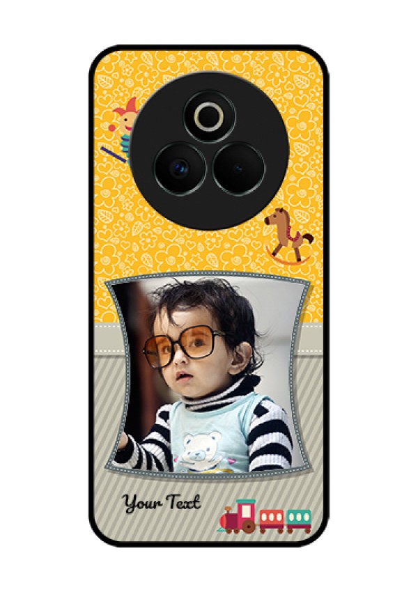 Realme P3 Pro 5G Custom Glass Phone Case - Baby Picture Upload Design