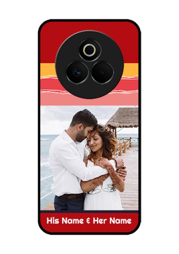 Realme P3 Pro 5G Custom Glass Phone Case - Colorful Case Design