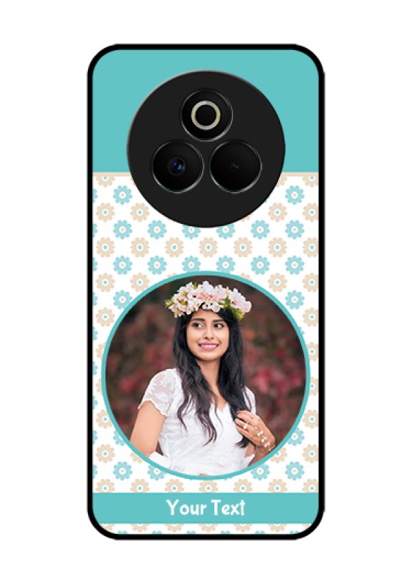 Realme P3 Pro 5G Custom Glass Phone Case - Beautiful Flowers Design