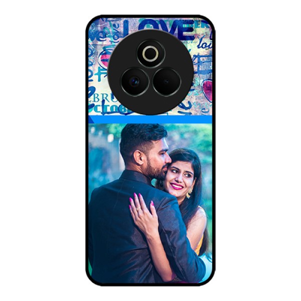 Realme P3 Pro 5G Custom Glass Phone Case - Colorful Love Design
